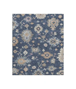 Dalyn Luxury Washable Hatay HY4 Navy 5' x 7'6" Rug
