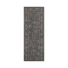 Dalyn Luxury Washable Hatay HY5 Black 2'3" x 7'6" Runner Rug