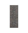 Dalyn Luxury Washable Hatay HY5 Black 2'3" x 7'6" Runner Rug