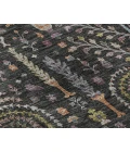Dalyn Luxury Washable Hatay HY5 Black 3' x 5' Rug