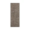 Dalyn Luxury Washable Hatay HY5 Brown 2'3" x 7'6" Runner Rug