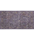 Dalyn Luxury Washable Hatay HY5 Eggplant 1'8" x 2'6" Rug