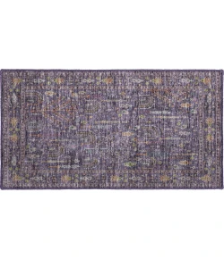 Dalyn Luxury Washable Hatay HY5 Eggplant 1'8" x 2'6" Rug