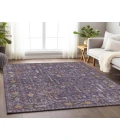 Dalyn Luxury Washable Hatay HY5 Eggplant 3' x 5' Rug