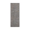Dalyn Luxury Washable Hatay HY5 Gray 2'3" x 7'6" Runner Rug