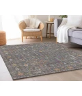 Dalyn Luxury Washable Hatay HY5 Gray 3' x 5' Rug