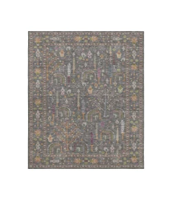 Dalyn Luxury Washable Hatay HY5 Gray 3' x 5' Rug