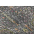 Dalyn Luxury Washable Hatay HY5 Gray 3' x 5' Rug