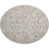 Dalyn Luxury Washable Hatay HY5 Ivory 8' x 8' Round Rug
