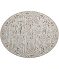Dalyn Luxury Washable Hatay HY5 Ivory 8' x 8' Round Rug