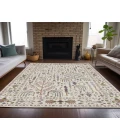 Dalyn Luxury Washable Hatay HY5 Ivory 5' x 7'6" Rug