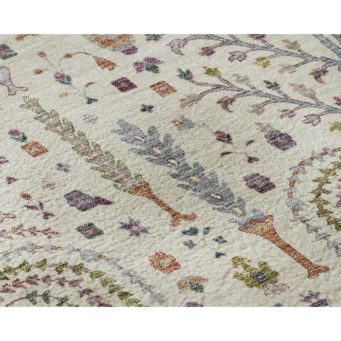 Dalyn Luxury Washable Hatay HY5 Ivory 10' x 14' Rug