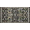 Dalyn Luxury Washable Hatay HY6 Black 1'8" x 2'6" Rug