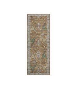 Dalyn Luxury Washable Hatay HY6 Copper 2'3" x 7'6" Runner Rug