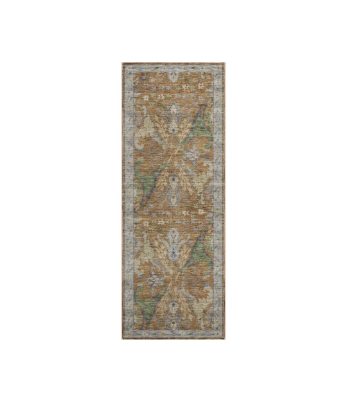 Dalyn Luxury Washable Hatay HY6 Copper 2'3" x 7'6" Runner Rug