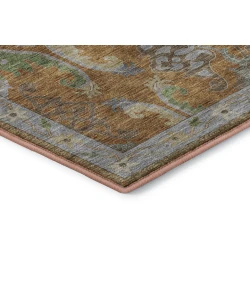 Dalyn Luxury Washable Hatay HY6 Copper 2'3" x 7'6" Runner Rug