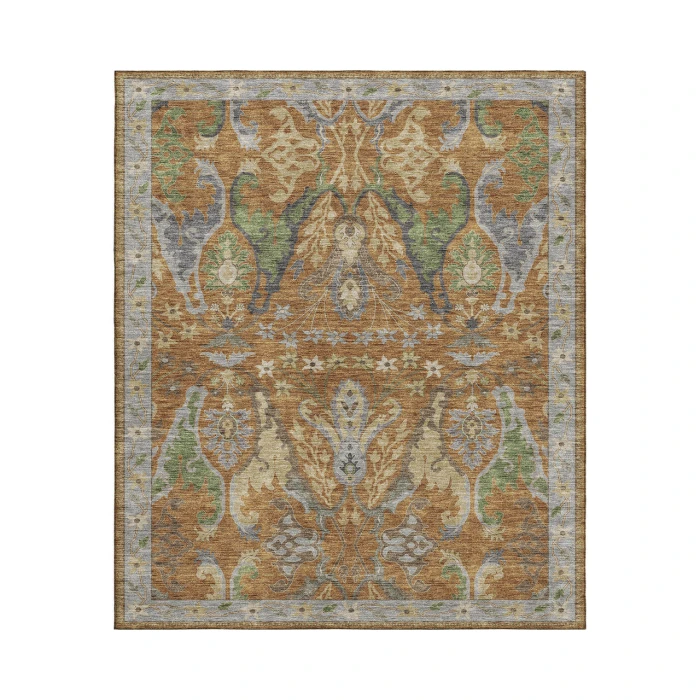 Dalyn Luxury Washable Hatay HY6 Copper 8' x 10' Rug