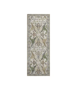 Dalyn Luxury Washable Hatay HY6 Ivory 2'3" x 7'6" Runner Rug