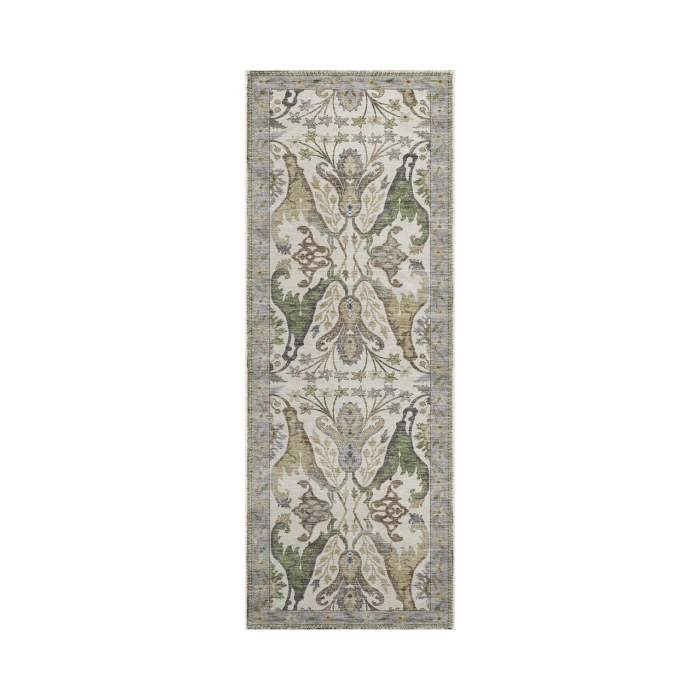 Dalyn Luxury Washable Hatay HY6 Ivory 2'3" x 7'6" Runner Rug
