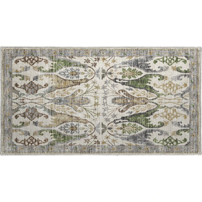 Dalyn Luxury Washable Hatay HY6 Ivory 1'8" x 2'6" Rug