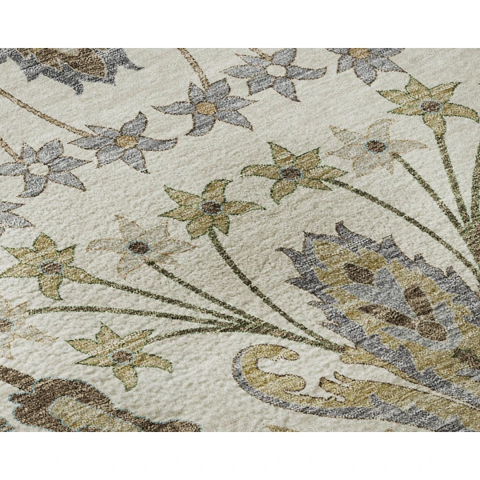 Dalyn Luxury Washable Hatay HY6 Ivory 3' x 5' Rug