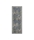 Dalyn Luxury Washable Hatay HY6 Navy 2'3" x 7'6" Runner Rug