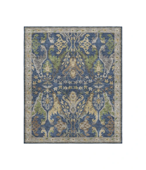 Dalyn Luxury Washable Hatay HY6 Navy 5' x 7'6" Rug