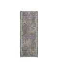 Dalyn Luxury Washable Hatay HY6 Purple 2'3" x 7'6" Runner Rug