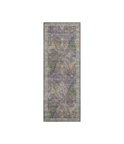 Dalyn Luxury Washable Hatay HY6 Purple 2'3" x 7'6" Runner Rug