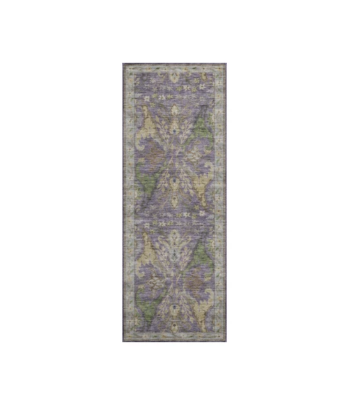 Dalyn Luxury Washable Hatay HY6 Purple 2'3" x 7'6" Runner Rug