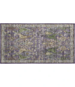 Dalyn Luxury Washable Hatay HY6 Purple 1'8" x 2'6" Rug