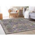 Dalyn Luxury Washable Hatay HY6 Purple 5' x 7'6" Rug