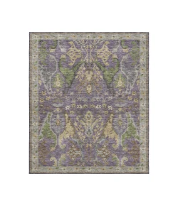 Dalyn Luxury Washable Hatay HY6 Purple 5' x 7'6" Rug