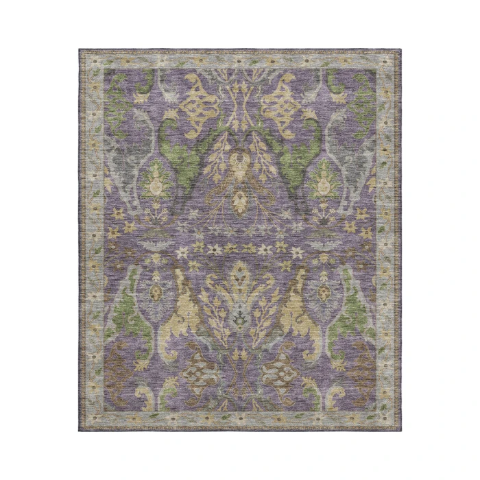 Dalyn Luxury Washable Hatay HY6 Purple 2'6" x 3'10" Rug
