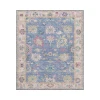 Dalyn Luxury Washable Hatay HY7 Blue 5' x 7'6" Rug