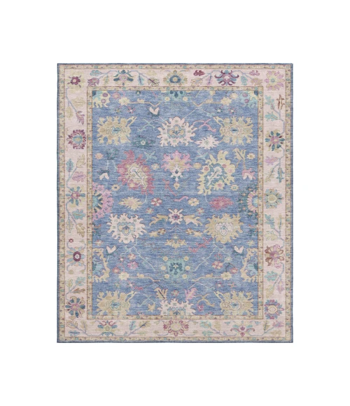 Dalyn Luxury Washable Hatay HY7 Blue 10' x 14' Rug