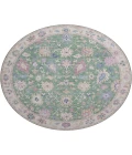 Dalyn Luxury Washable Hatay HY7 Lime 8' x 8' Round Rug