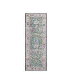 Dalyn Luxury Washable Hatay HY7 Lime 2'3" x 7'6" Runner Rug