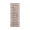 Dalyn Luxury Washable Hatay HY7 Orange 2'3" x 7'6" Runner Rug