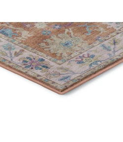 Dalyn Luxury Washable Hatay HY7 Orange 5' x 7'6" Rug