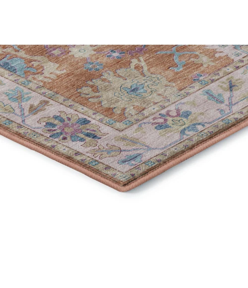 Dalyn Luxury Washable Hatay HY7 Orange 5' x 7'6" Rug