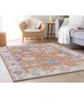 Dalyn Luxury Washable Hatay HY7 Orange 5' x 7'6" Rug