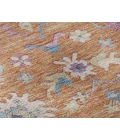 Dalyn Luxury Washable Hatay HY7 Orange 5' x 7'6" Rug