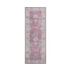 Dalyn Luxury Washable Hatay HY7 Pink 2'3" x 7'6" Runner Rug