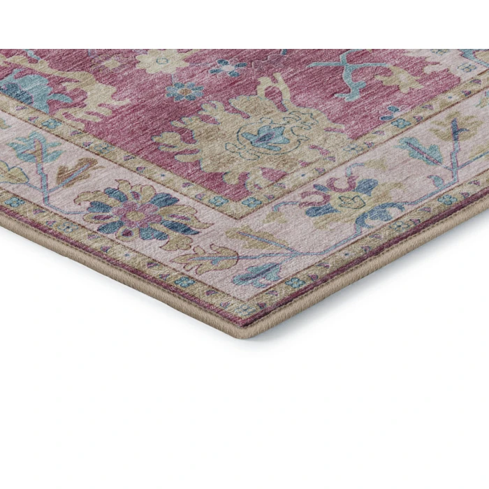 Dalyn Luxury Washable Hatay HY7 Pink 10' x 14' Rug