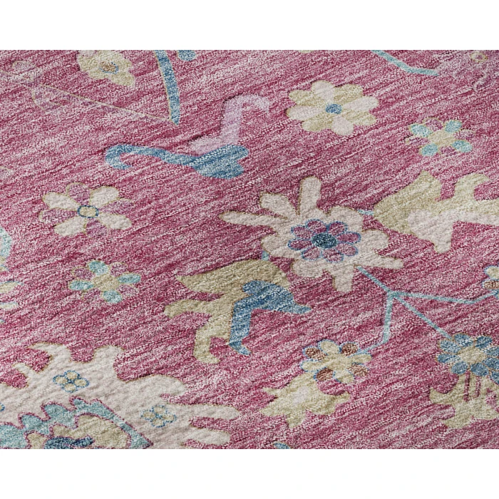 Dalyn Luxury Washable Hatay HY7 Pink 10' x 14' Rug
