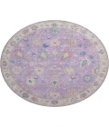 Dalyn Luxury Washable Hatay HY7 Purple 8' x 8' Round Rug