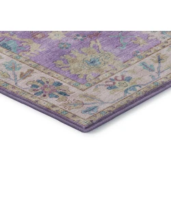Dalyn Luxury Washable Hatay HY7 Purple 8' x 10' Rug