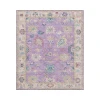 Dalyn Luxury Washable Hatay HY7 Purple 5' x 7'6" Rug