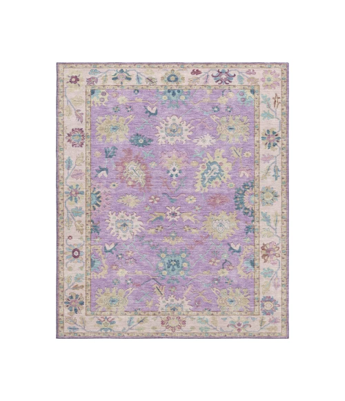Dalyn Luxury Washable Hatay HY7 Purple 5' x 7'6" Rug